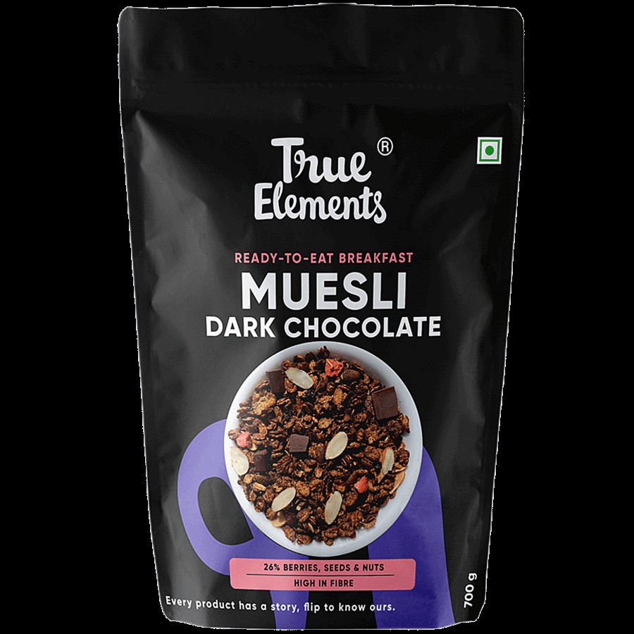 True Elements Dark Chocolate Muesli