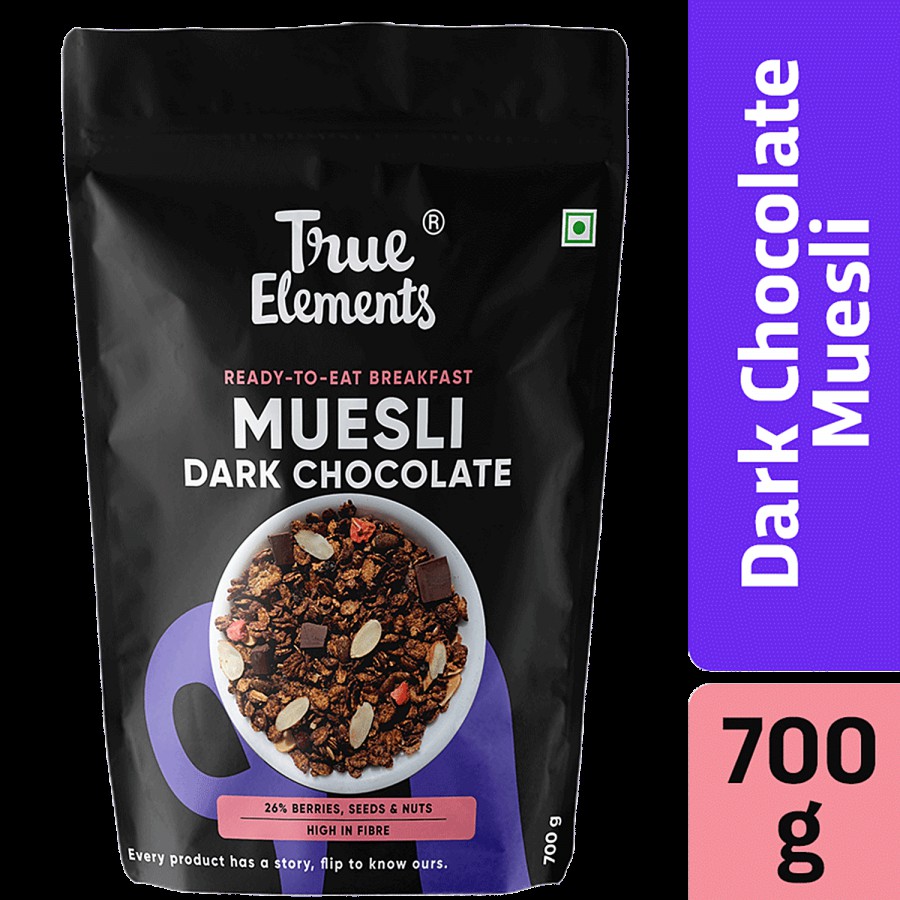 True Elements Dark Chocolate Muesli