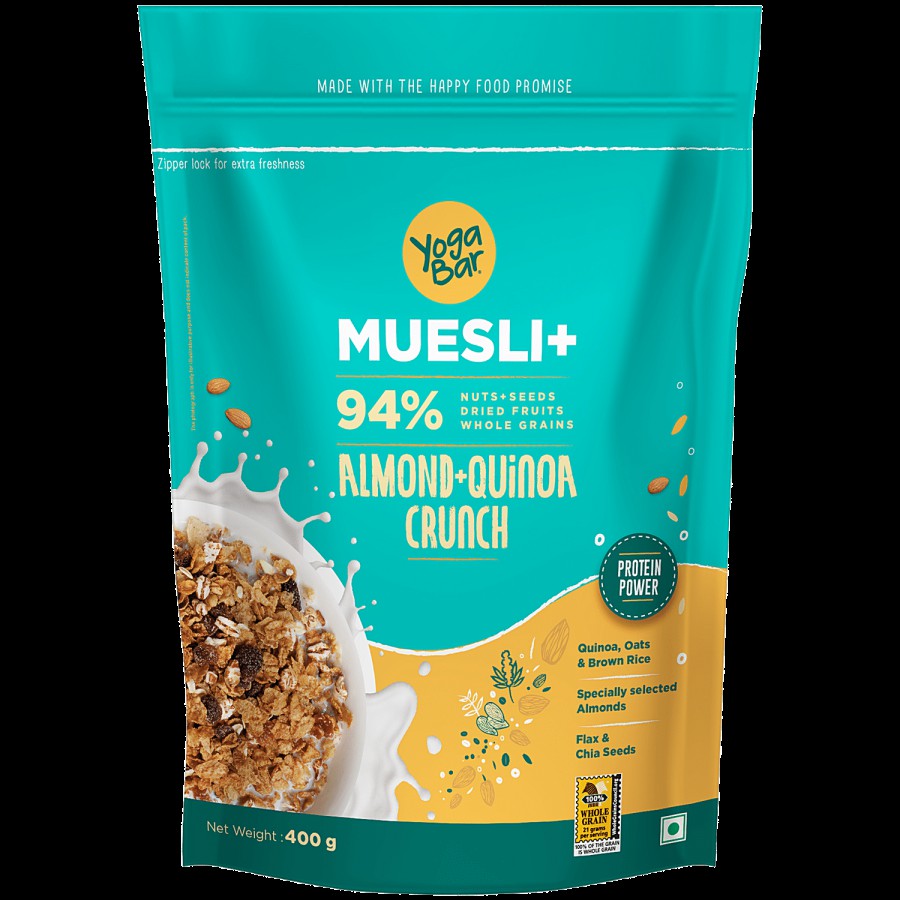 Yoga Bar Muesli - Almond & Quinoa Crunch