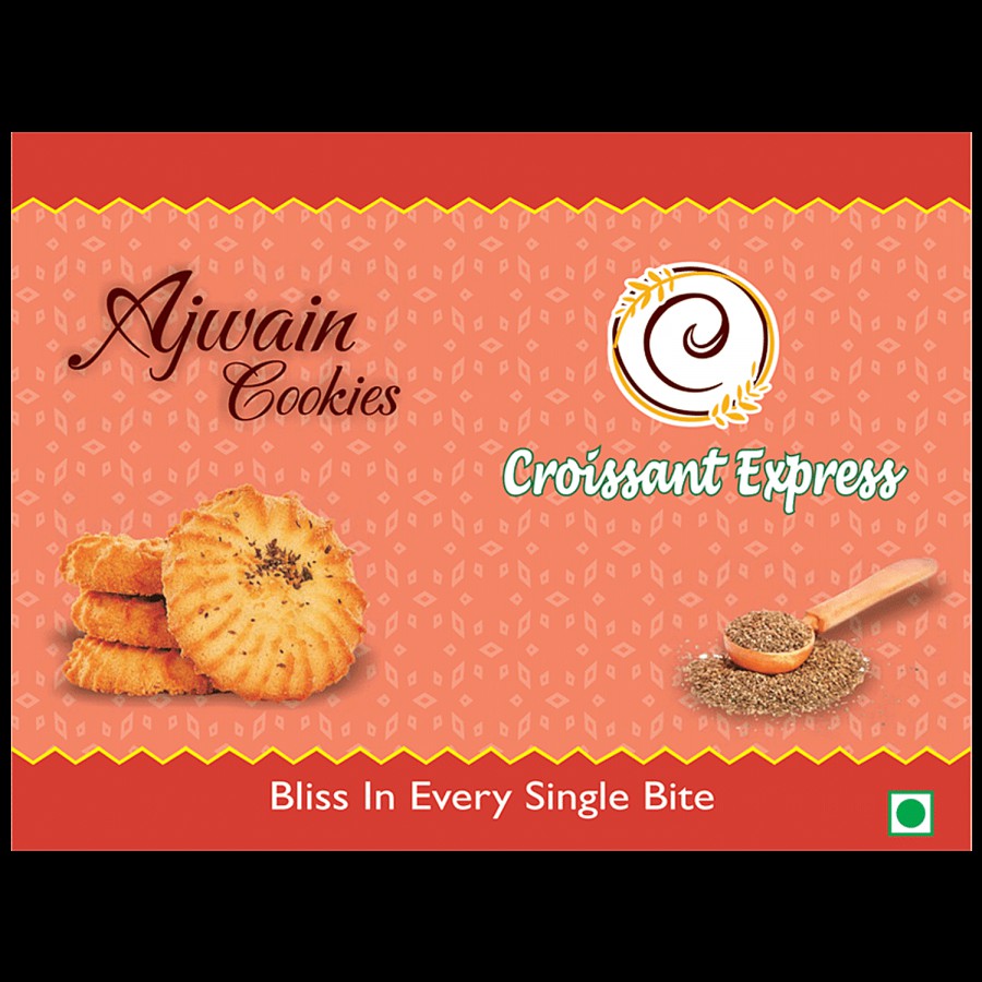 CROISSANT EXPRESS Ajwain Cookies - Rich In Taste