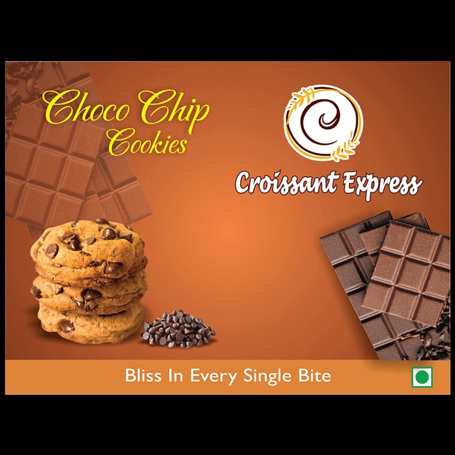 CROISSANT EXPRESS Choco Chip Cookies - Rich In Taste