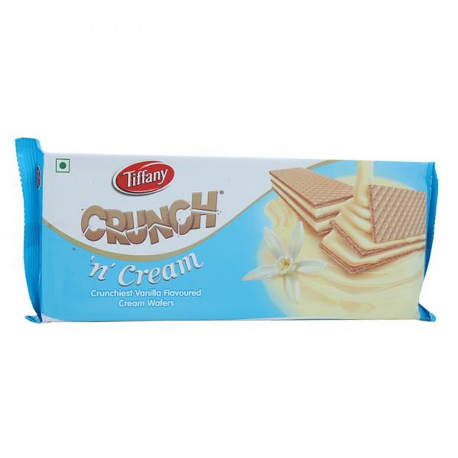 Crunch 'N' Cream Crunchiest Cream Wafers - Vanilla Flavoured