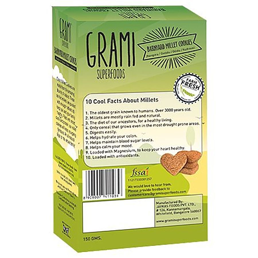 GRAMI SUPERFOODS Cookies - Barnyard Millet