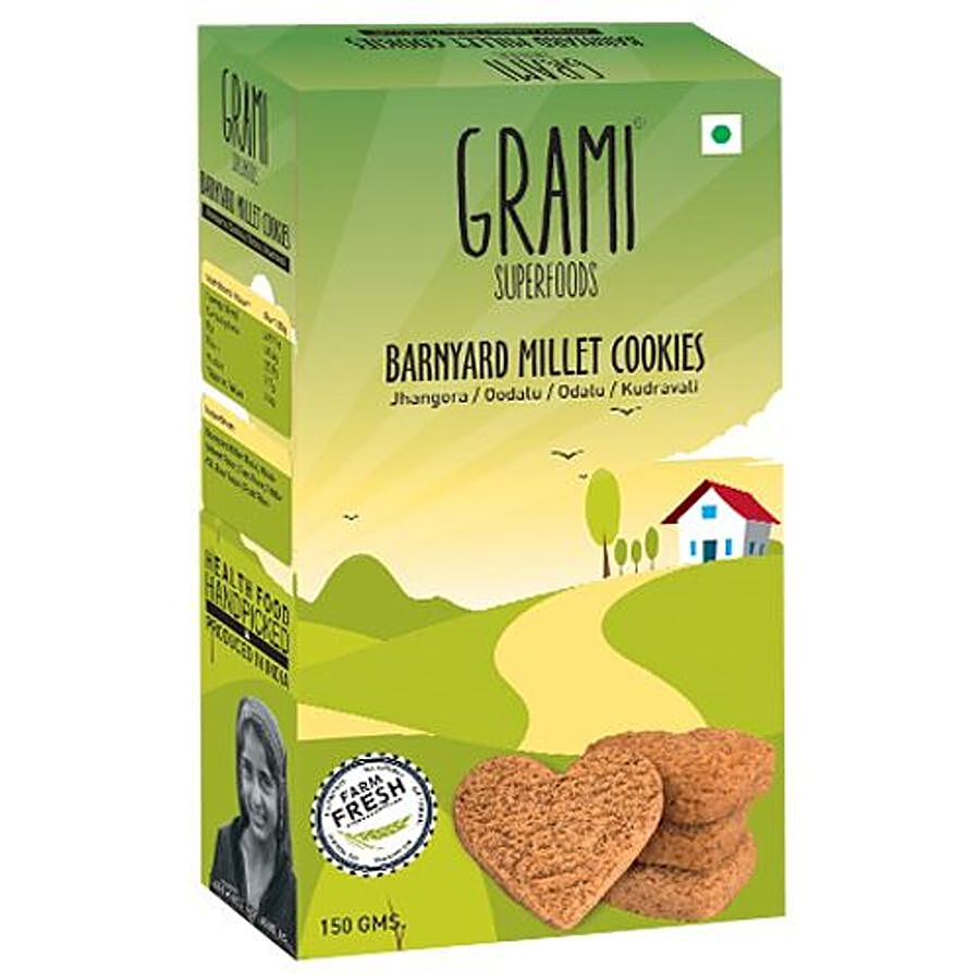 GRAMI SUPERFOODS Cookies - Barnyard Millet