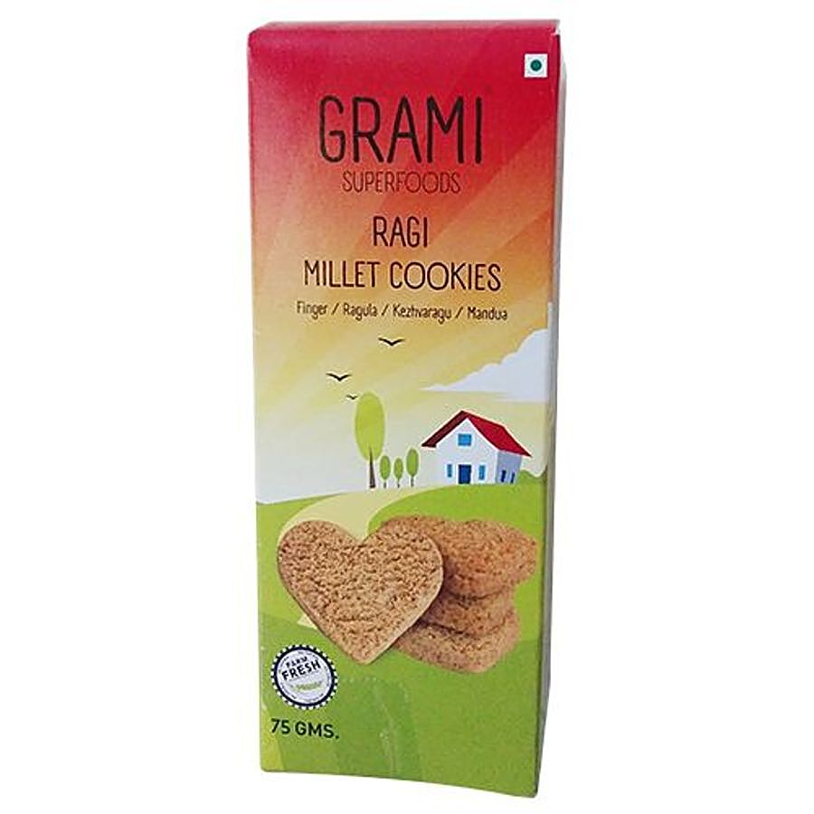 GRAMI SUPERFOODS Cookies - Ragi Millet