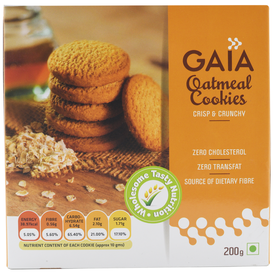 Gaia  Cookies - Oatmeal