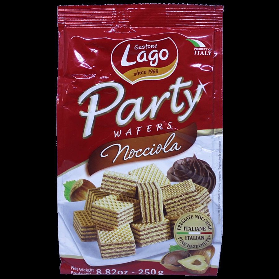 Gastone Lago Party Wafers - Hazelnut Cream