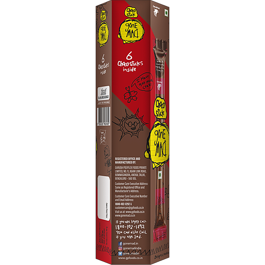 Gone mad Choco Stick - Hexagon Pack