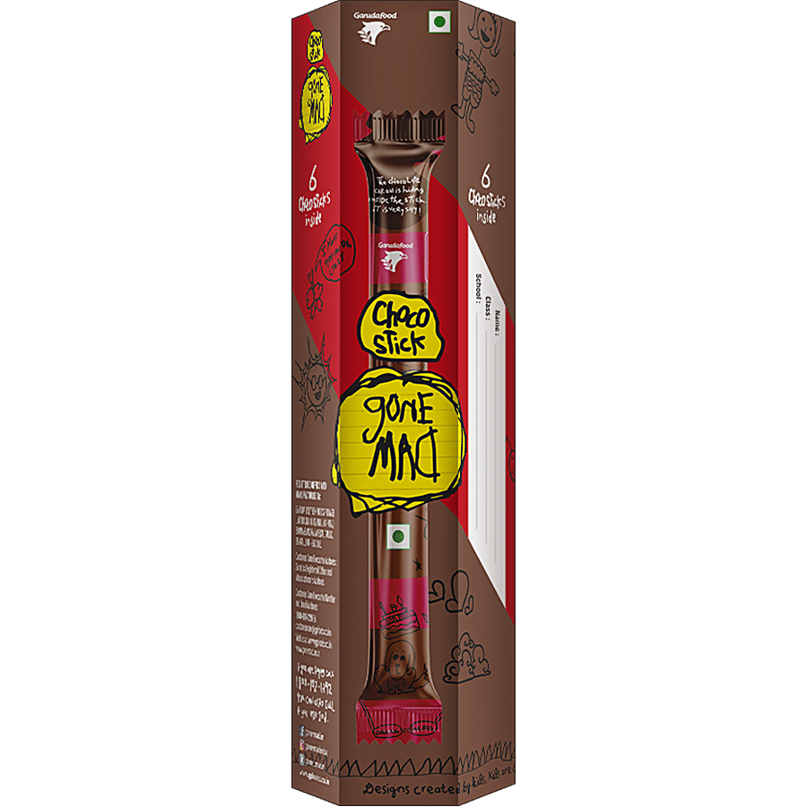 Gone mad Choco Stick - Hexagon Pack