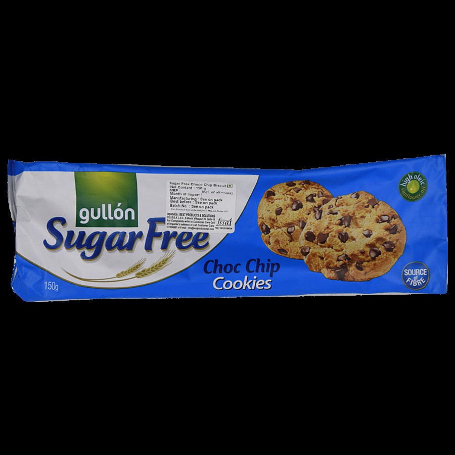 Gullon Sugar Free - Choco Chip Biscuits