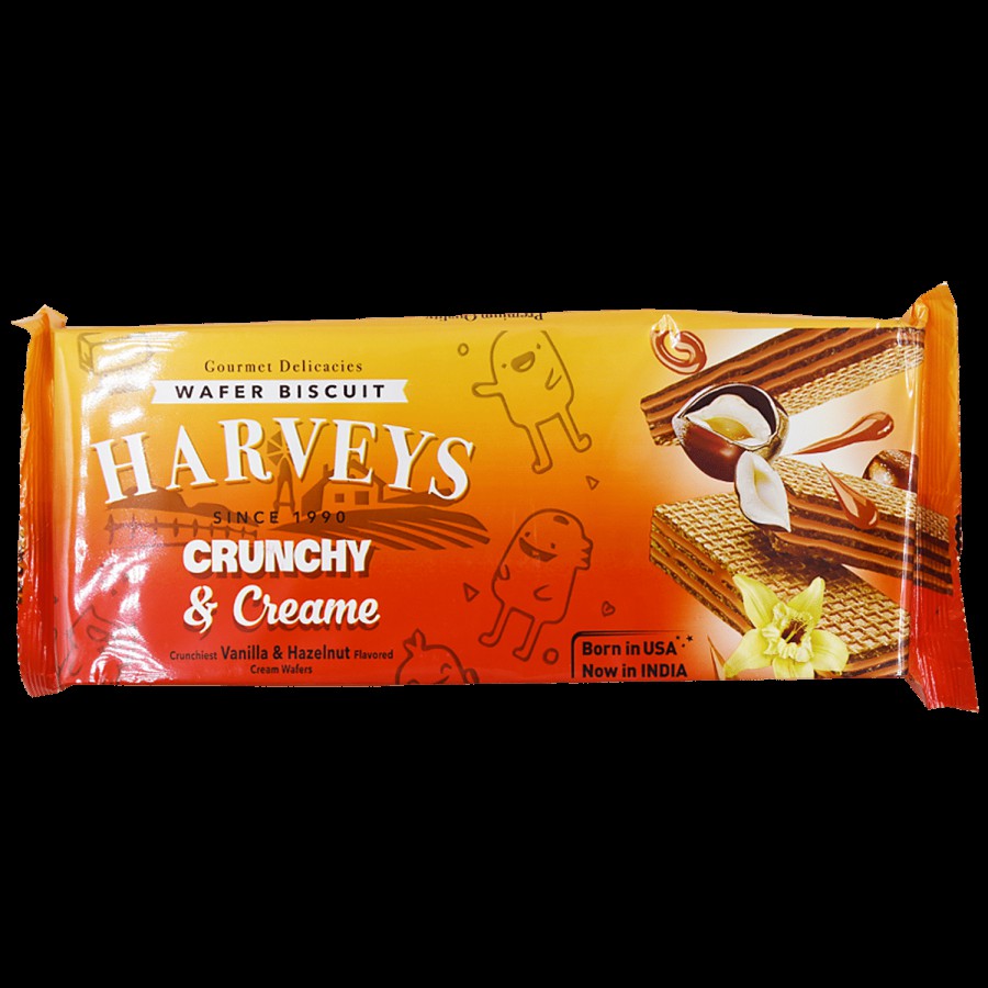 Harveys  Wafers - Vanilla & Hazelnut