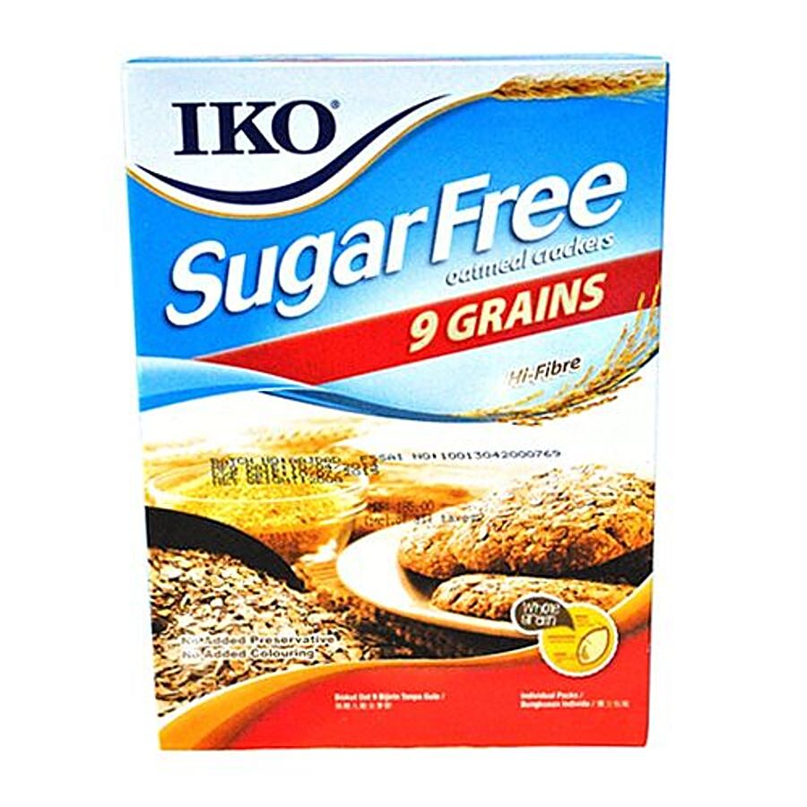 IKO Sugar Free Oatmeal Crackers - 9 Grain