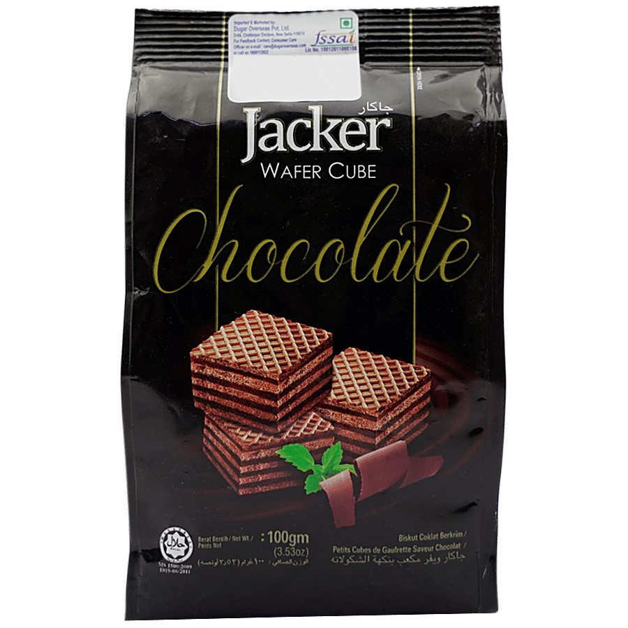 Jacker  Wafer Cube - Choco