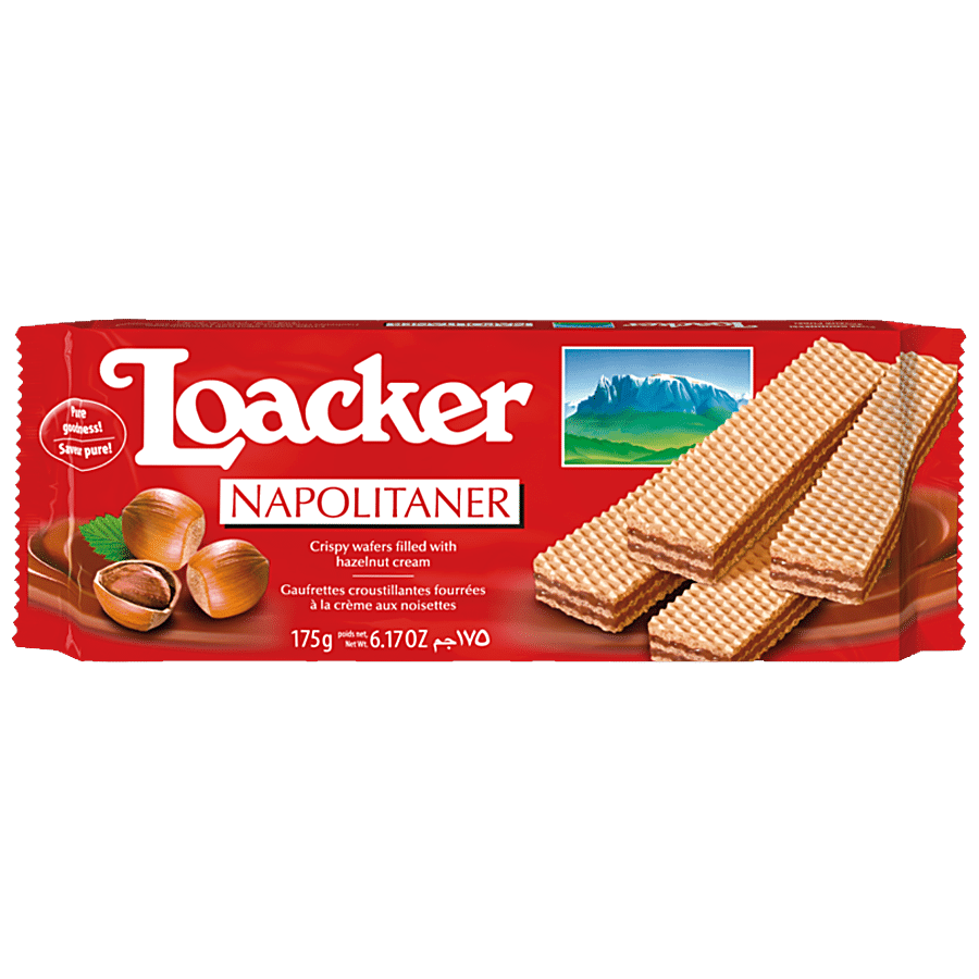 Loacker Classic Wafer Napolitaner Hazelnut