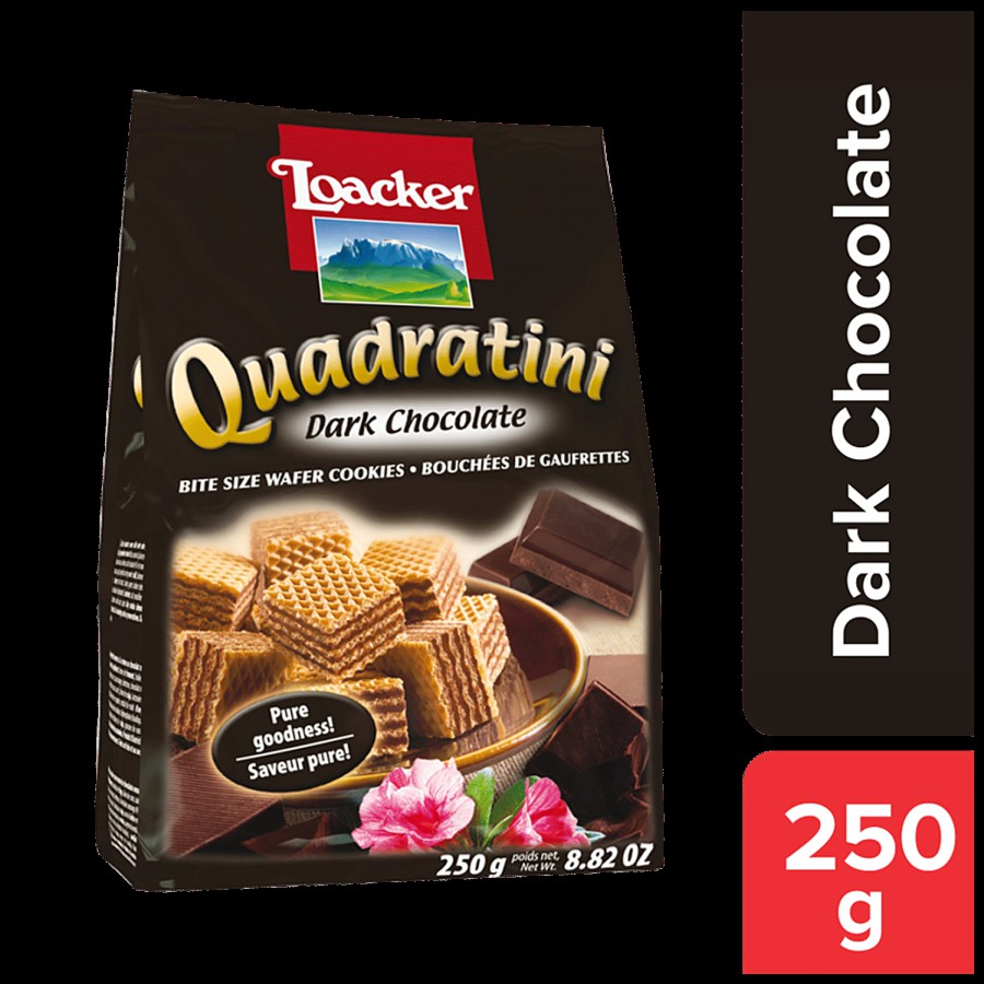 Loacker Quadratini Dark Chocolate