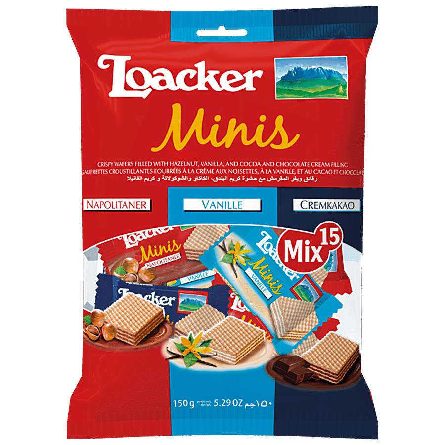 Loacker Wafer - Classic Minis Mix