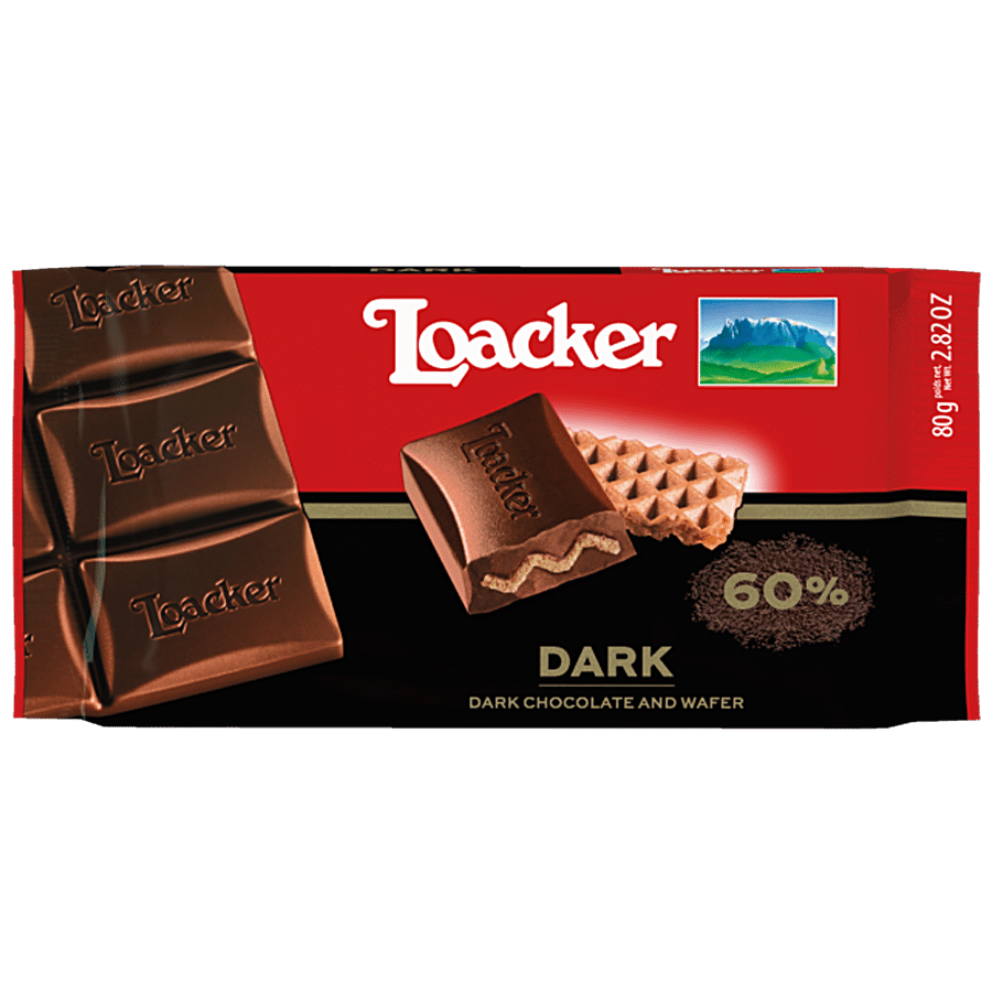 Loacker Wafer - Dark Chocolate