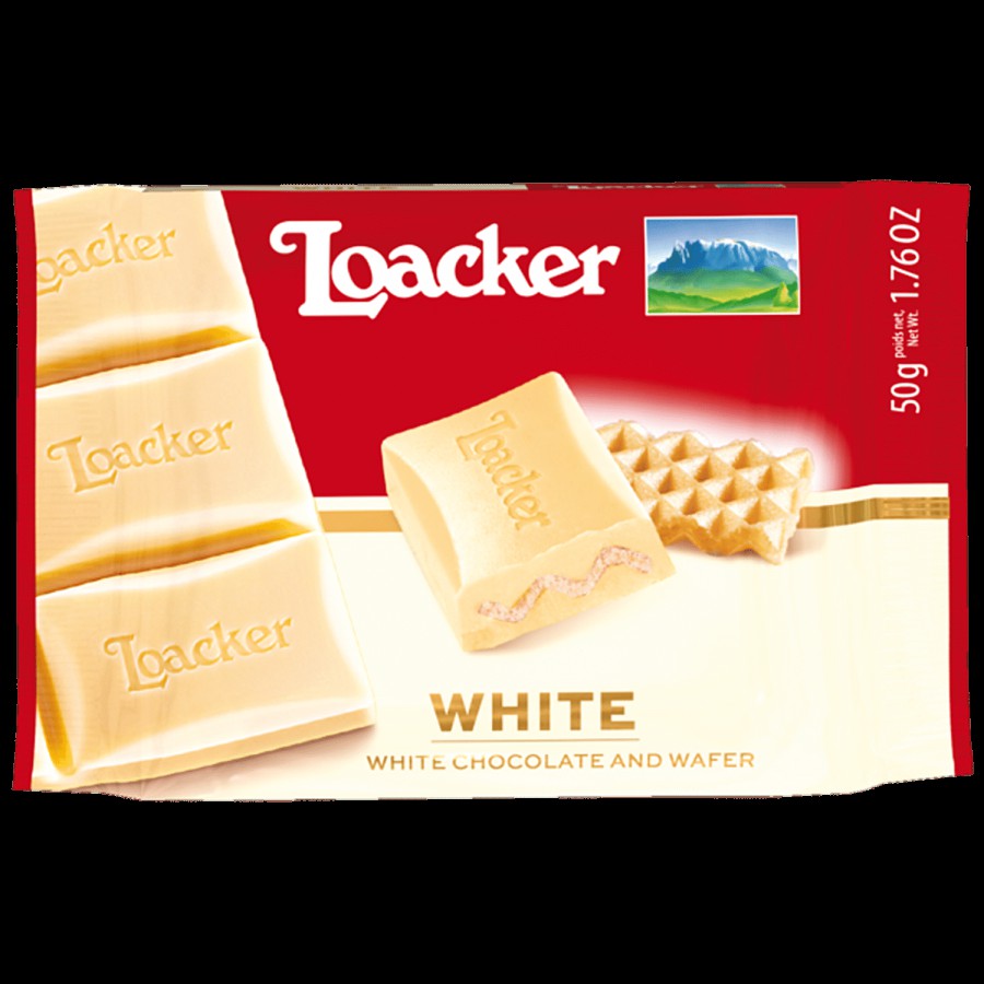 Loacker Wafer - White Chocolate