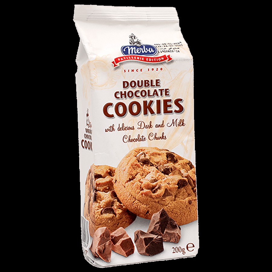 Merba Cookies - Dark & Milk Double Chocolate Chunks