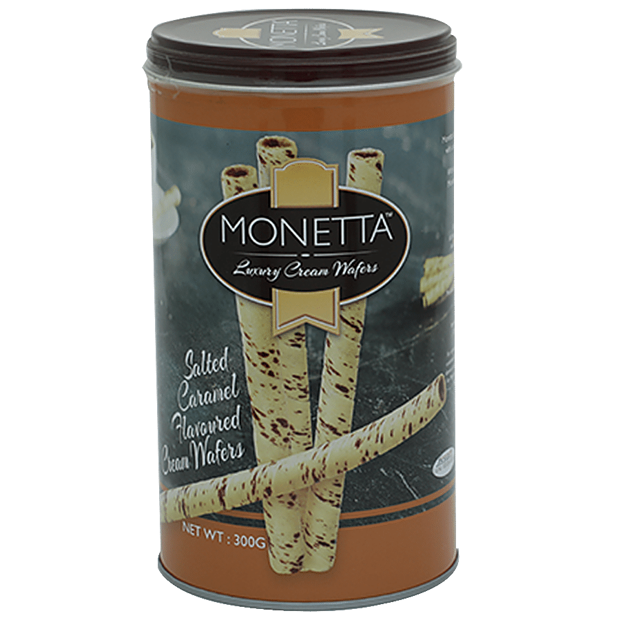 Monetta Wafer Sticks - Salted Caramel