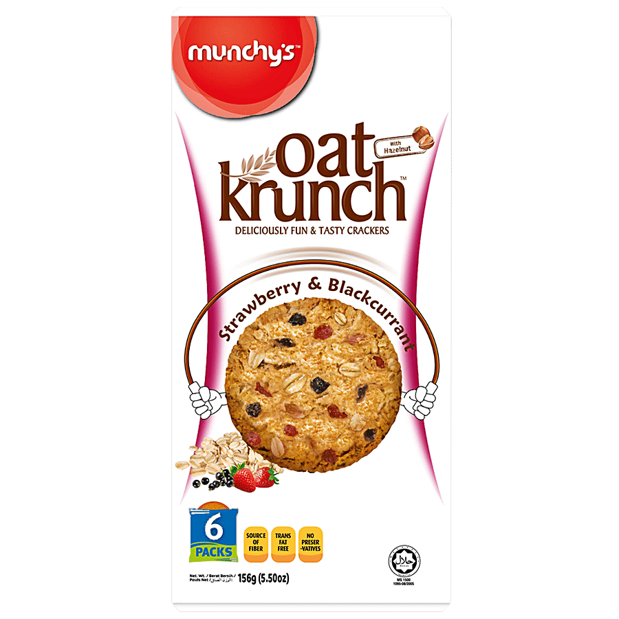 Munchys Oat Krunch - Strawberry & Blackcurrant