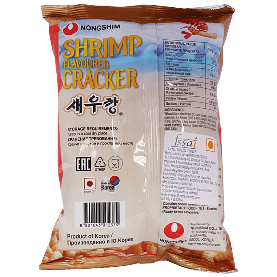 NONGSHIM Cracker - Shrimp Flavoured