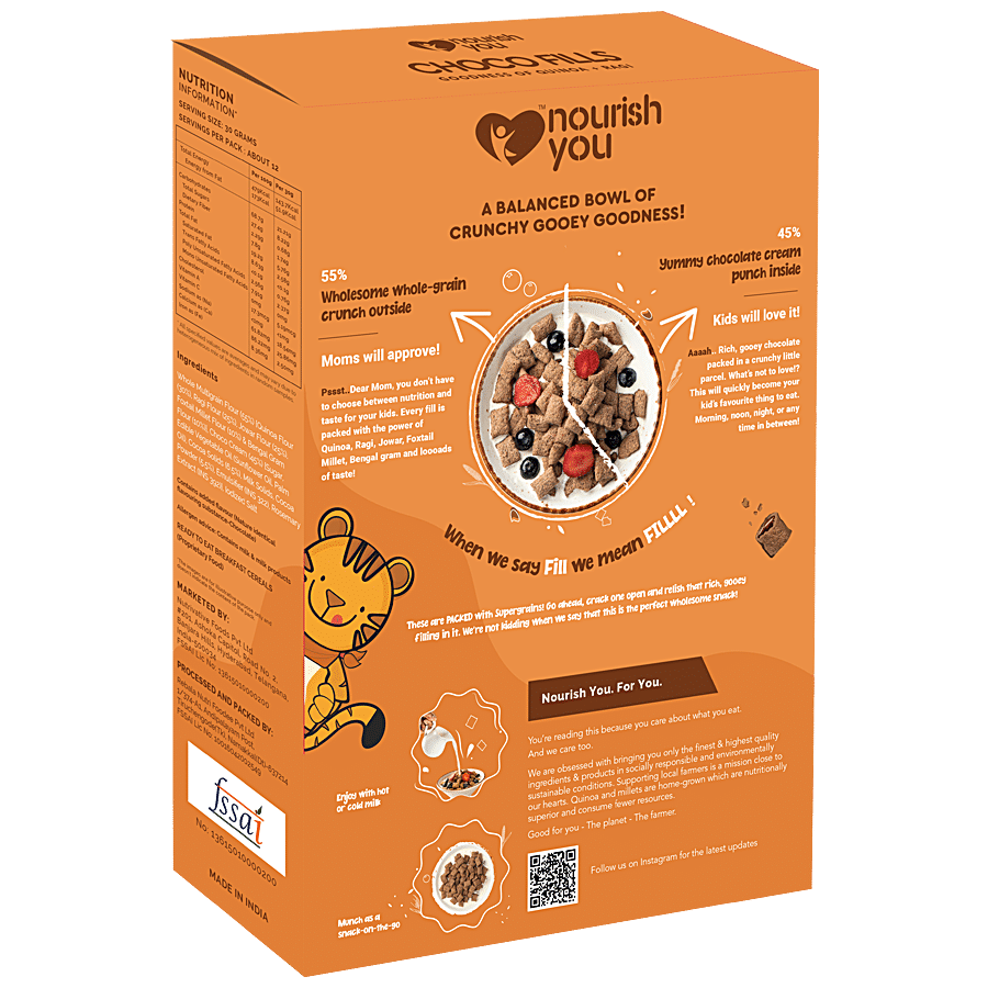 Nourish you Choco Fills - Quinoa & Ragi Bites