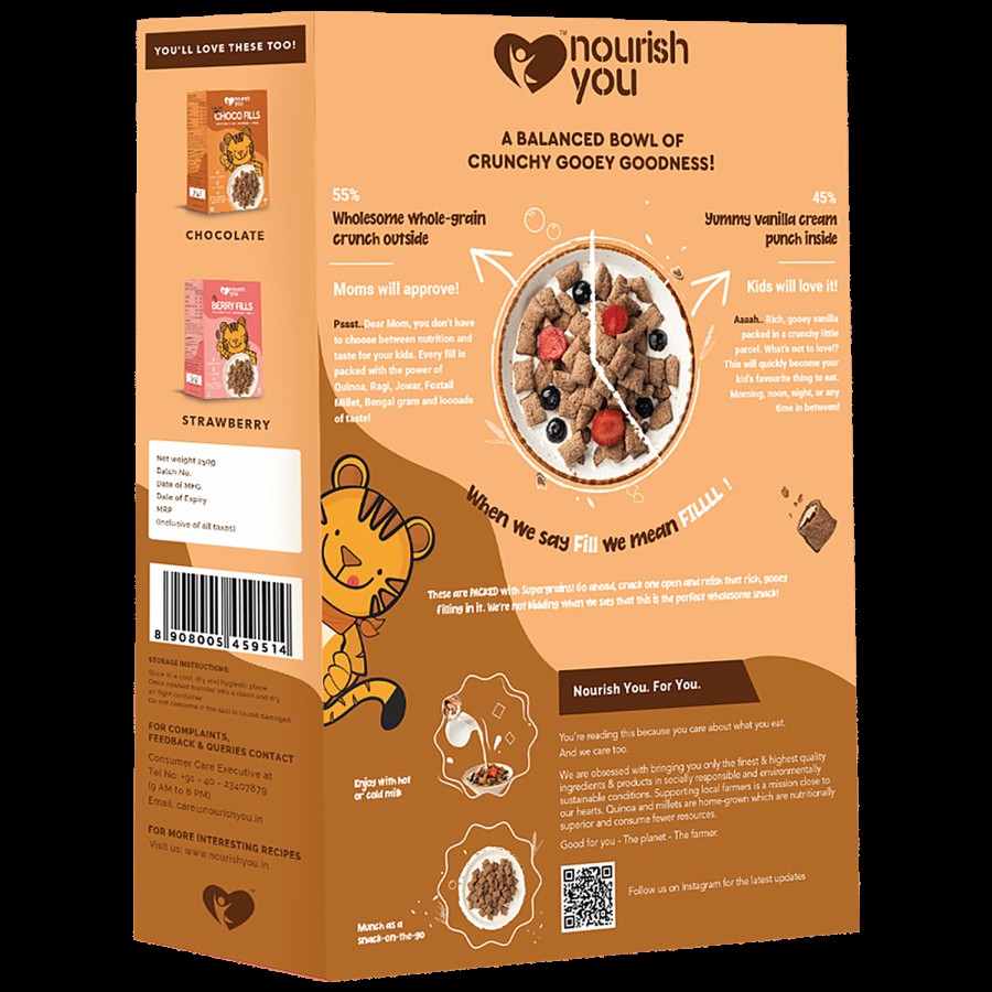 Nourish you Vanilla Fills - Goodness Of Quinoa & Ragi