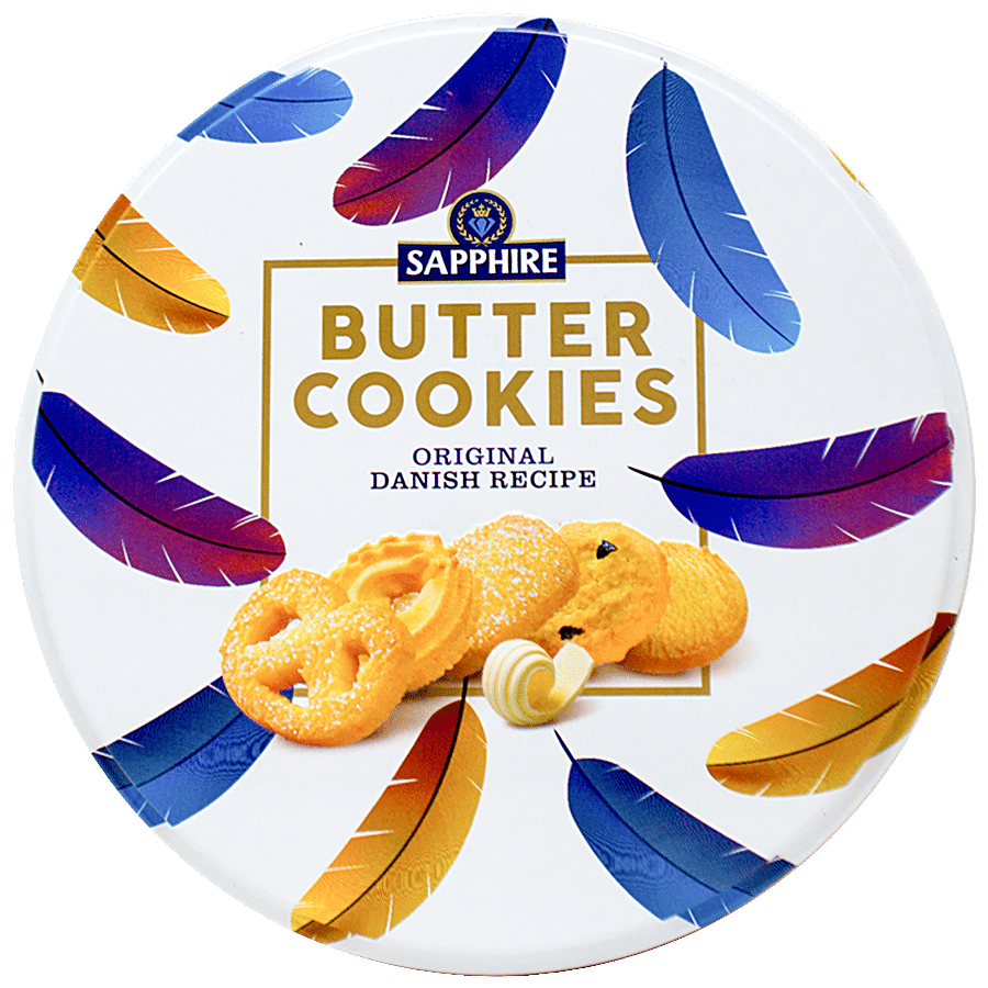 Sapphire  Butter Cookies - Original Danish Recipe