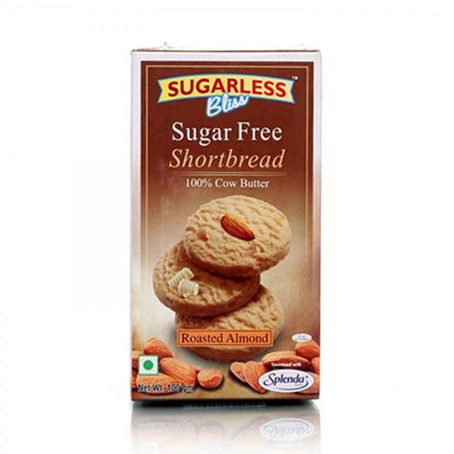 Sugarless Bliss Shortbread - Roasted Almond