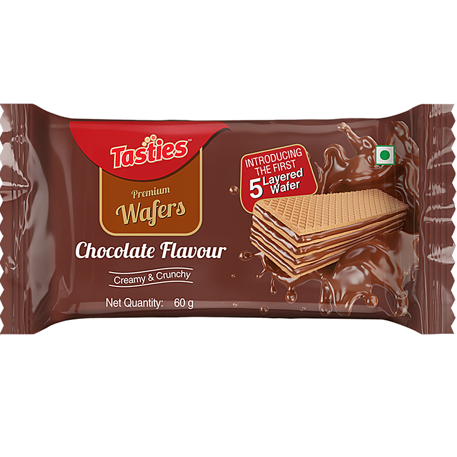 Tasties 5-Layer Wafers - Chocolate