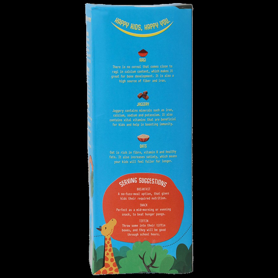 The Growing Giraffe Ragi Cookies - Healthy Snack