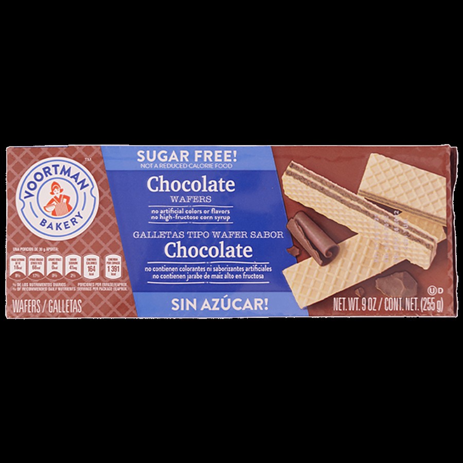 VOORTMAN  Sugar Free Chocolate Wafer