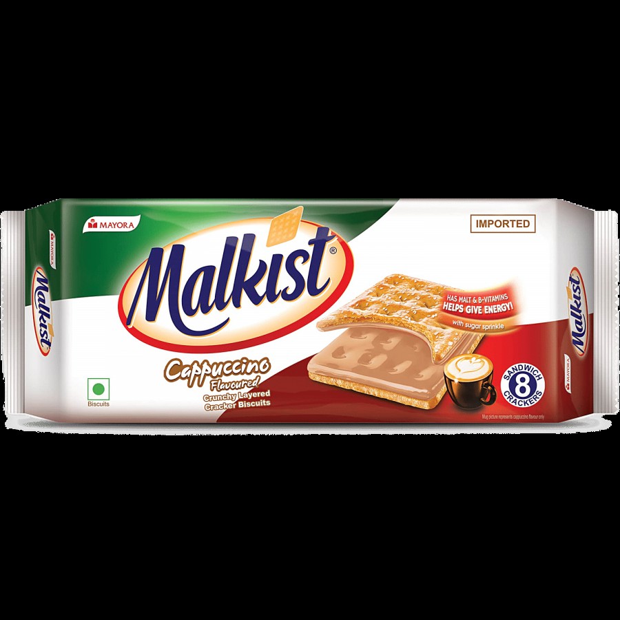 Malkist Cracker Biscuits - Cappuccino