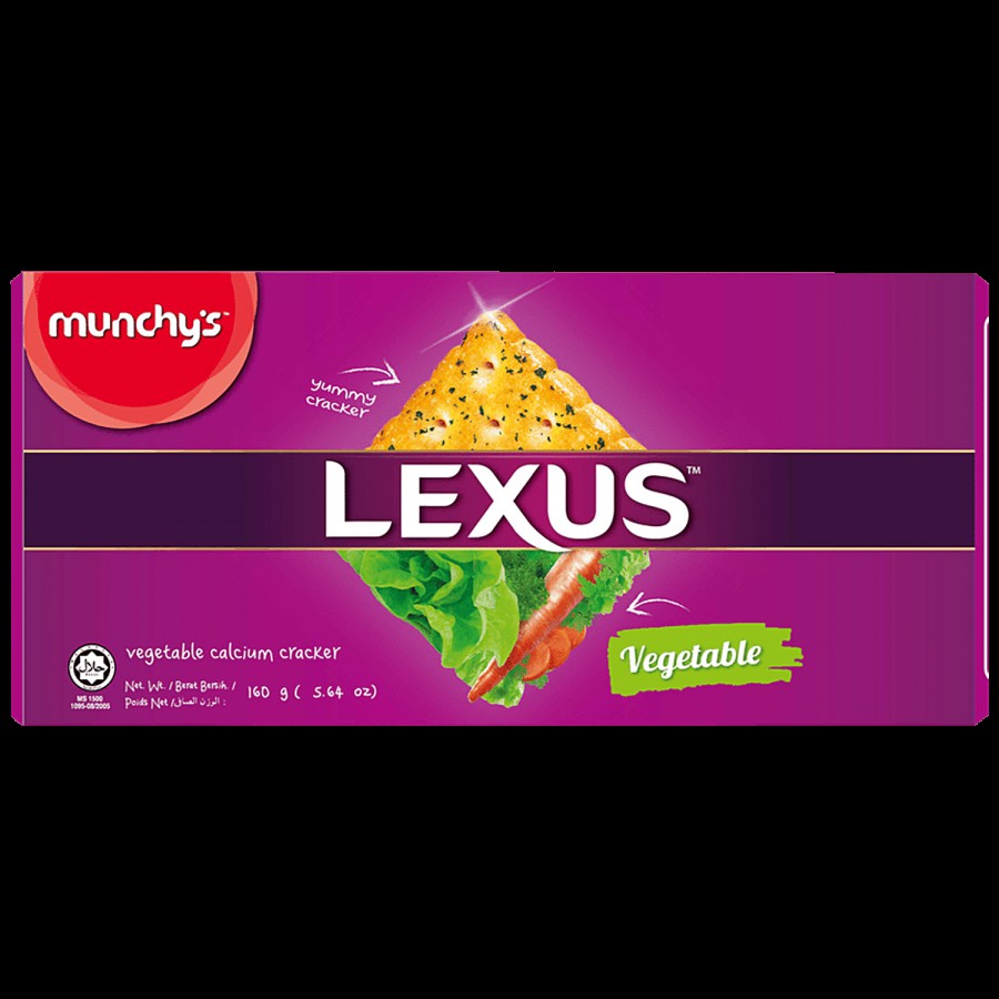 Munchys Lexus Vegetable Calcium Cracker