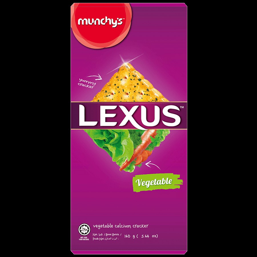 Munchys Lexus Vegetable Calcium Cracker