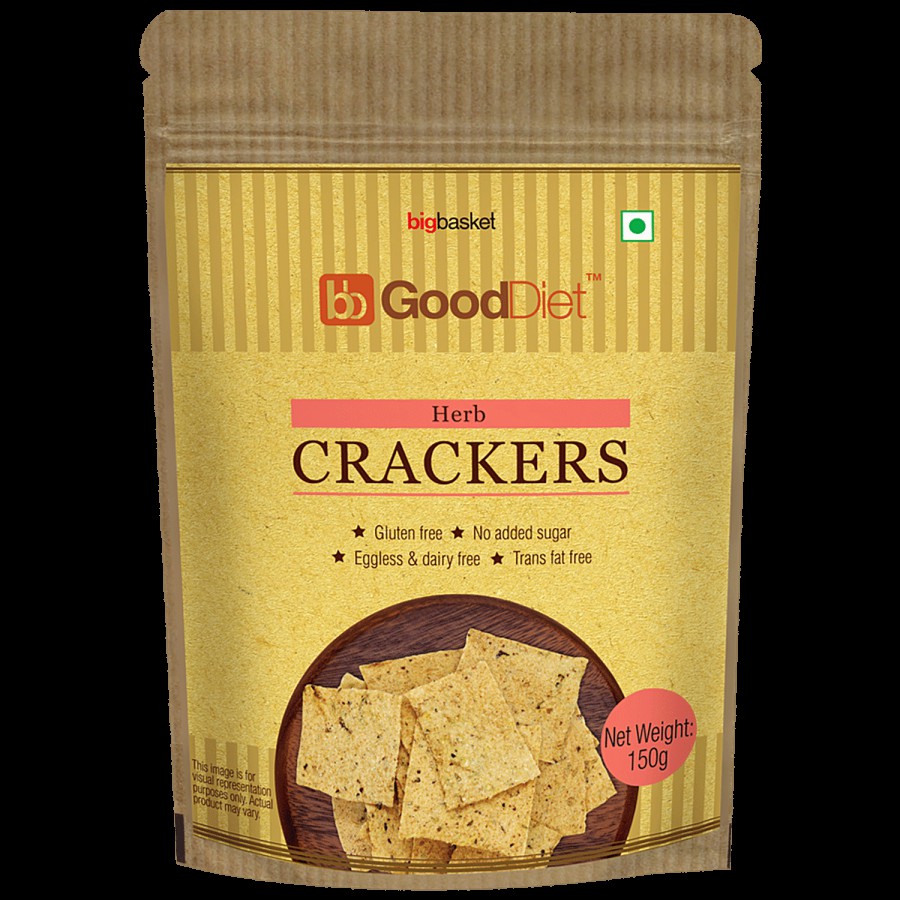 bb Gooddiet Crackers - Herb