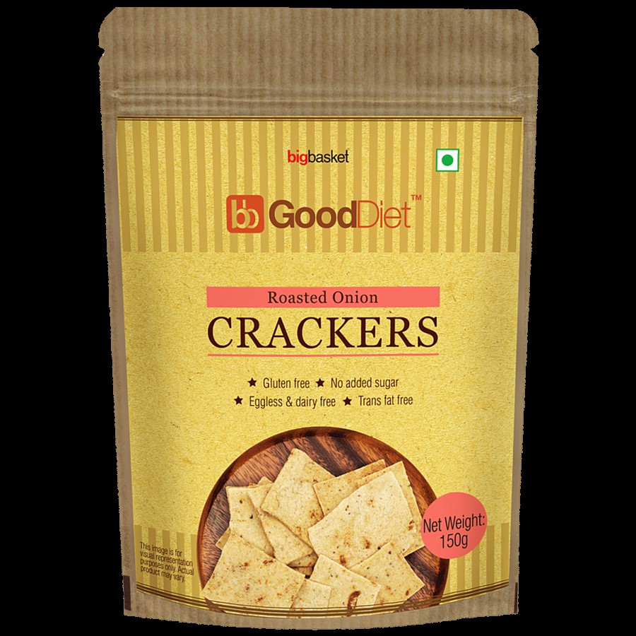 bb Gooddiet Crackers - Roasted Onion