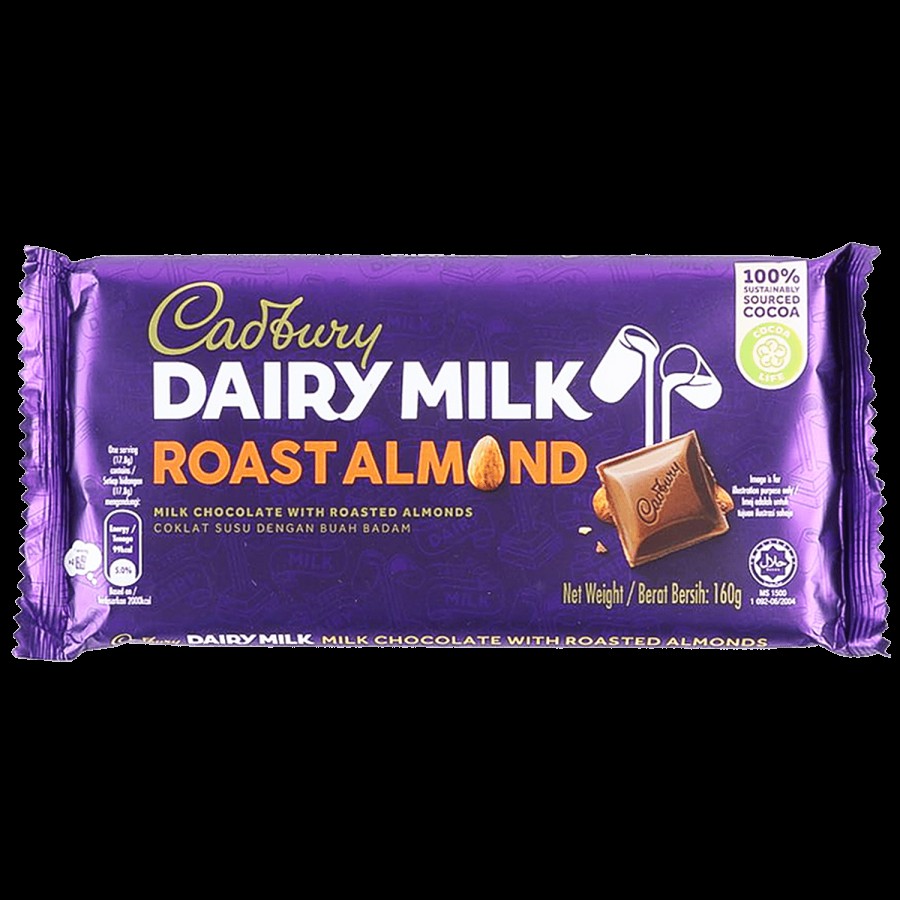 Cadbury Dairy Milk Chocolate - Roast Almond