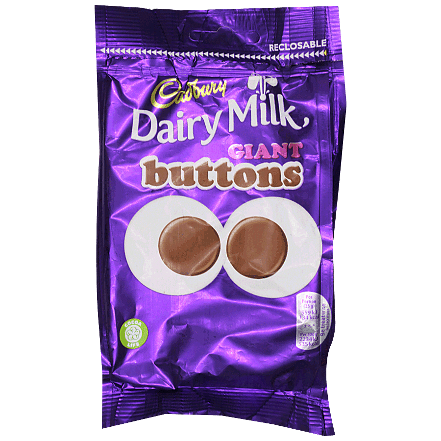 Cadbury Dairy Milk Giant Buttons - Rich Creamy Flavour