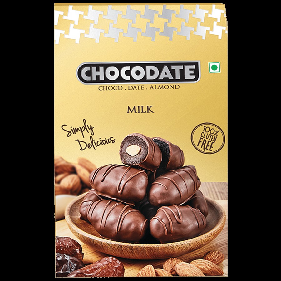 Chocodate Milk Chocolate - with Almond