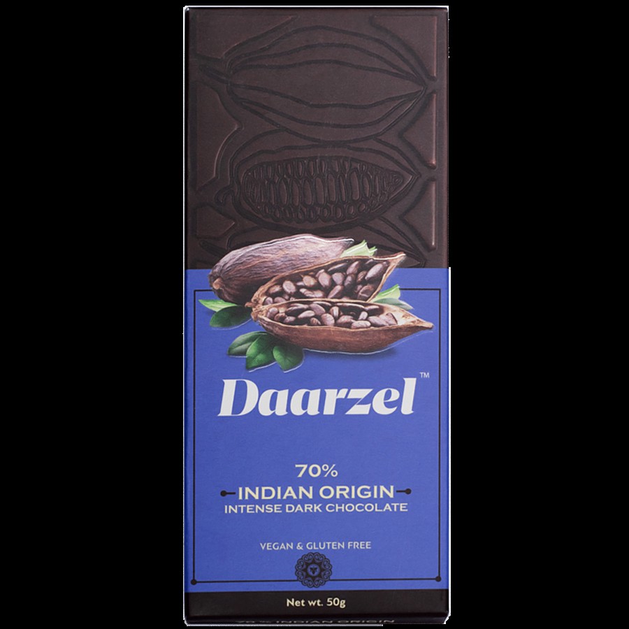 Daarzel 70% Intense Dark Chocolate - Indian Origin