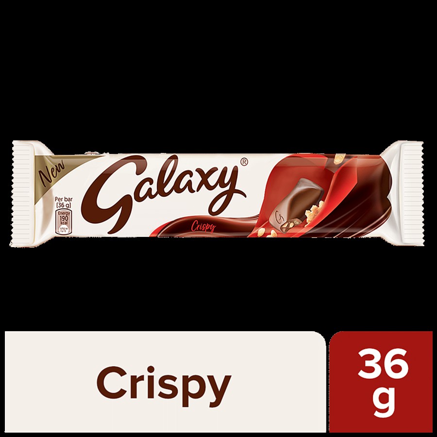 Galaxy Crispy Milk Chocolate Bar