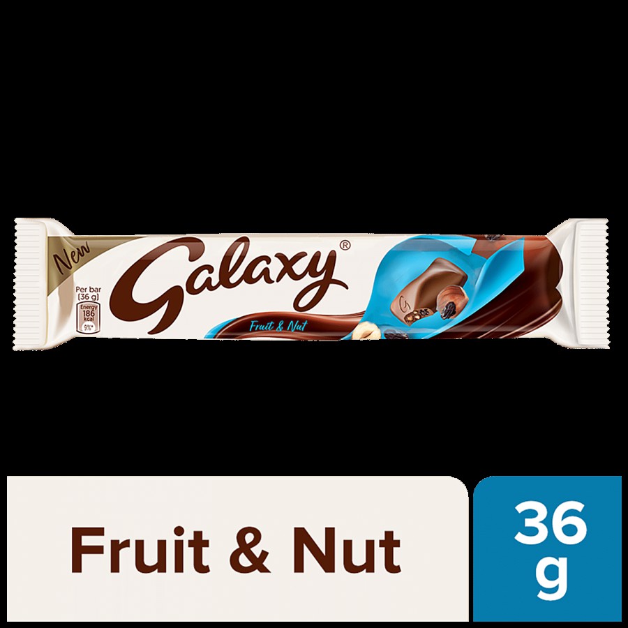 Galaxy Fruit & Nut Milk Chocolate Bar