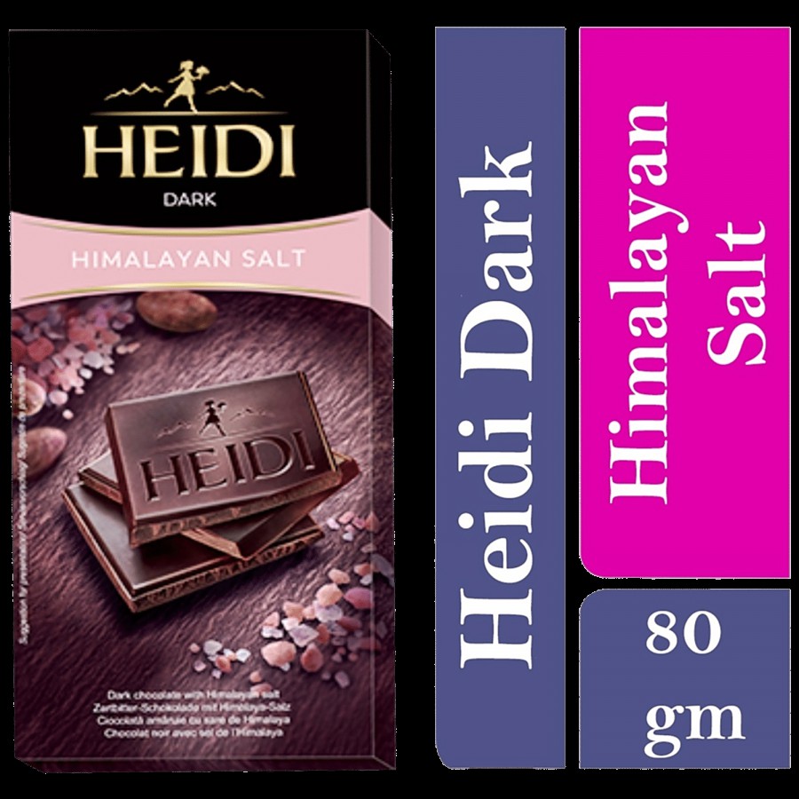 Heidi Dark Chocolate - Himalayan Salt