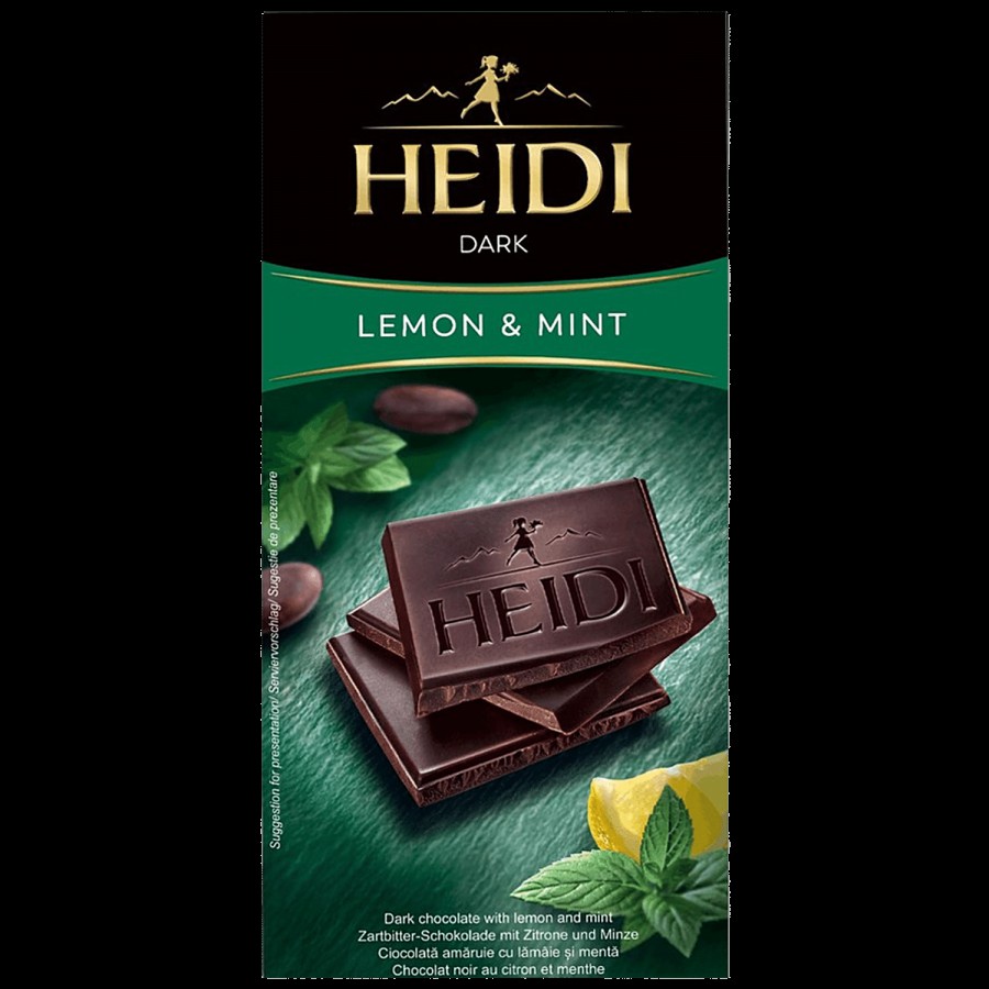 Heidi Dark Chocolate - Mint & Lemon