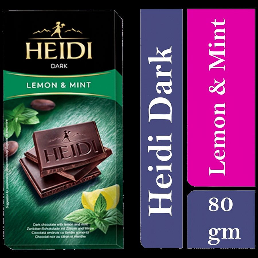 Heidi Dark Chocolate - Mint & Lemon