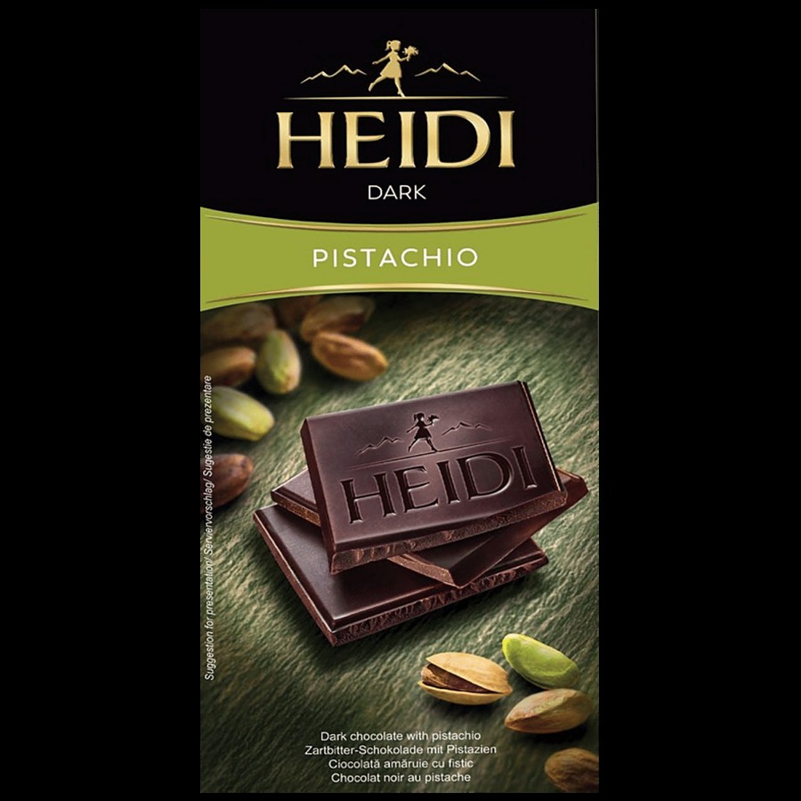 Heidi Dark Chocolate - Pistachio