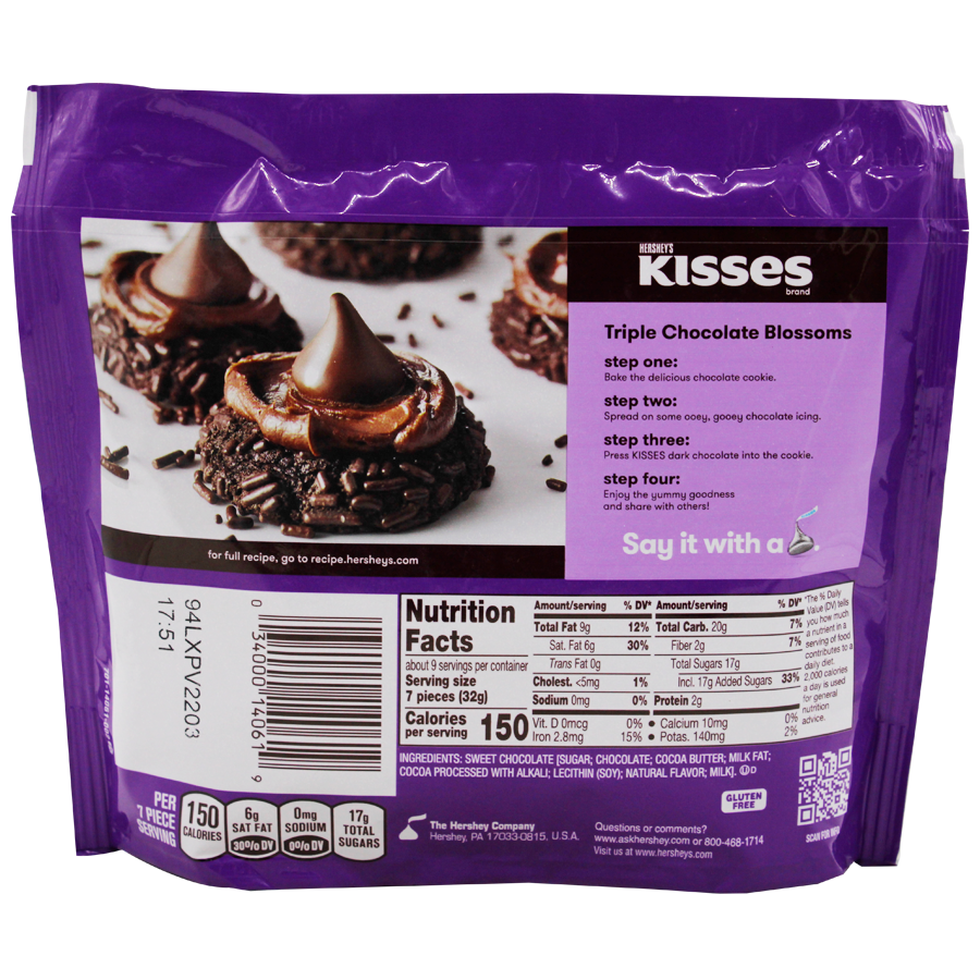 Hershey's Hershey'S Kisses Special Dark Chocolate Bag 283G