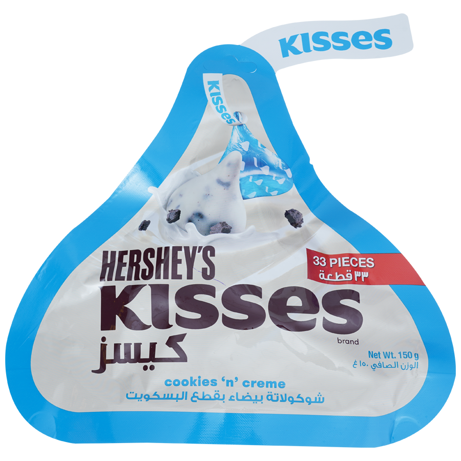 Hershey's Kisses Cookies & Cream Chocolte - Melt In Mouth